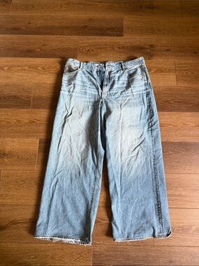 American Eagle Curvy Super High Rise Baggy Straight